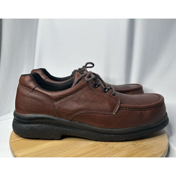 Red Wing 6659 Men\'s 14D Brown Pebble Leather Steel-Toe Work Shoes Slip Resistant main image 7